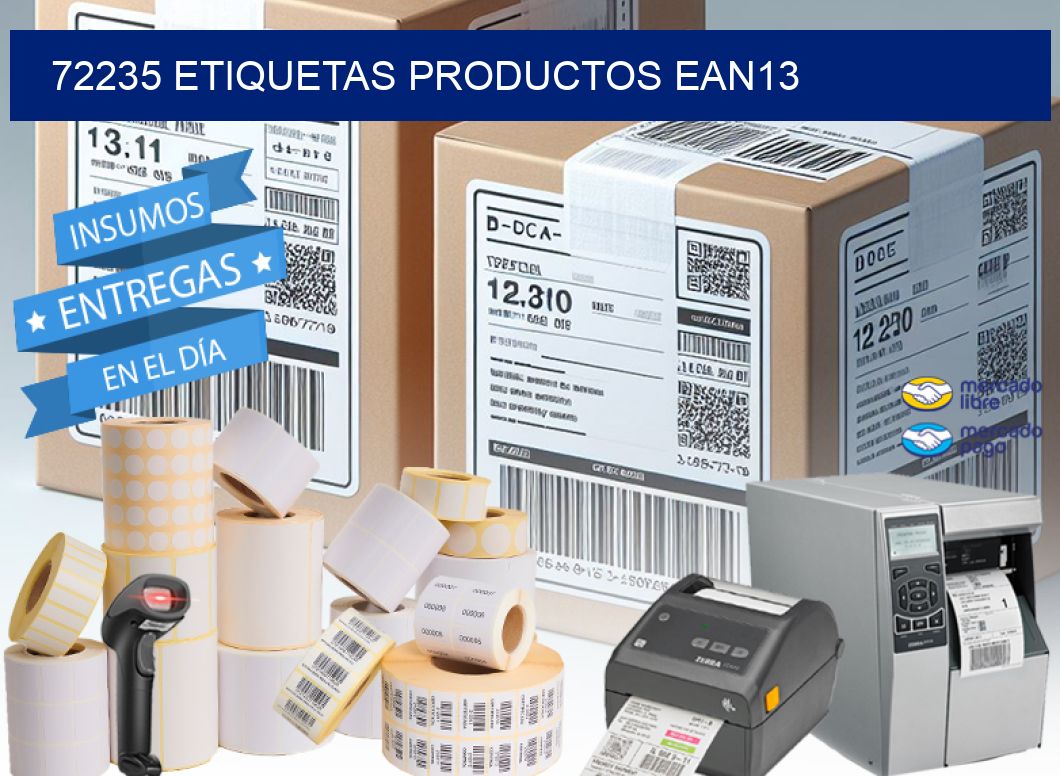 72235 Etiquetas productos ean13