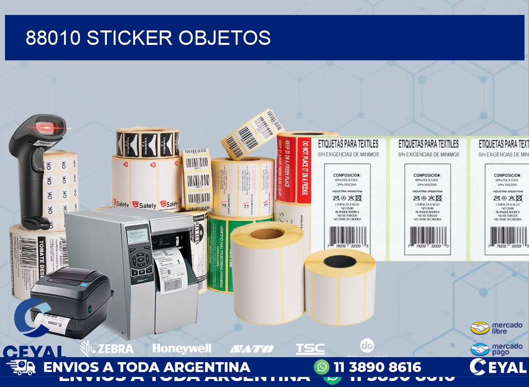 88010 STICKER OBJETOS