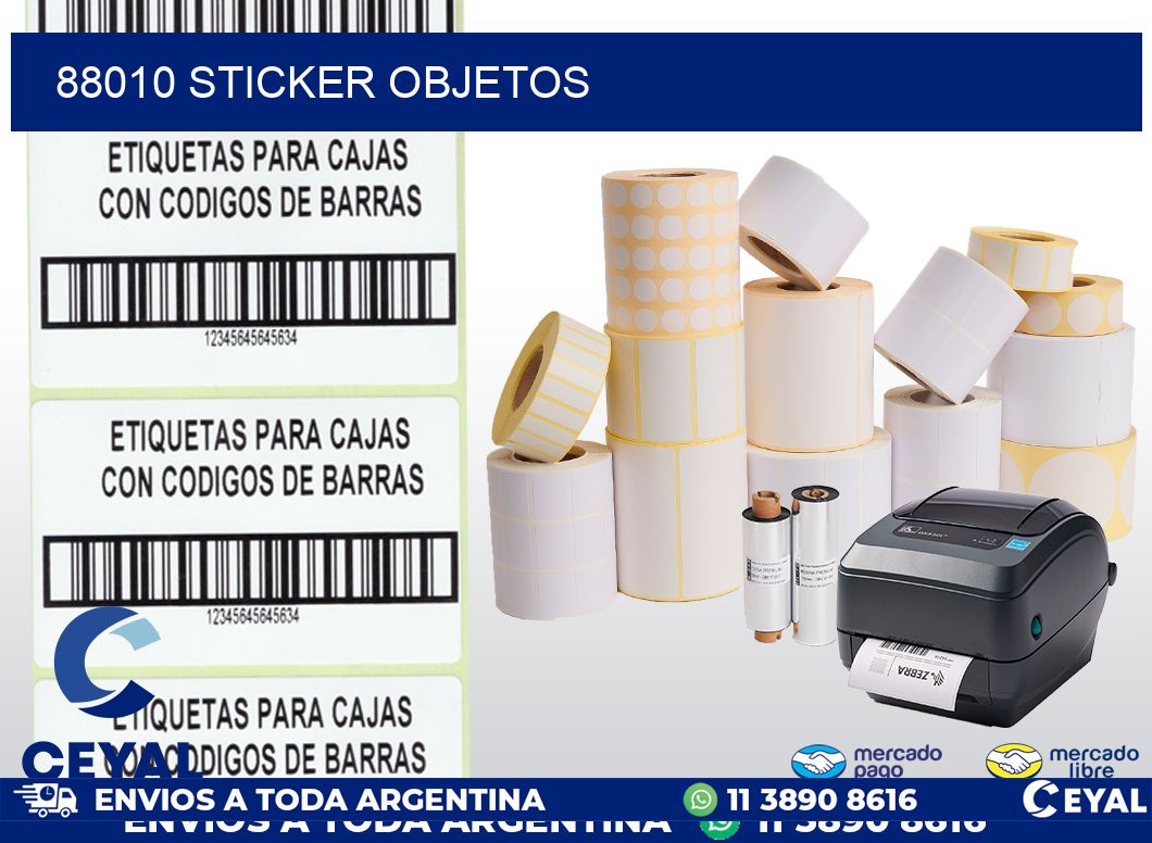 88010 STICKER OBJETOS