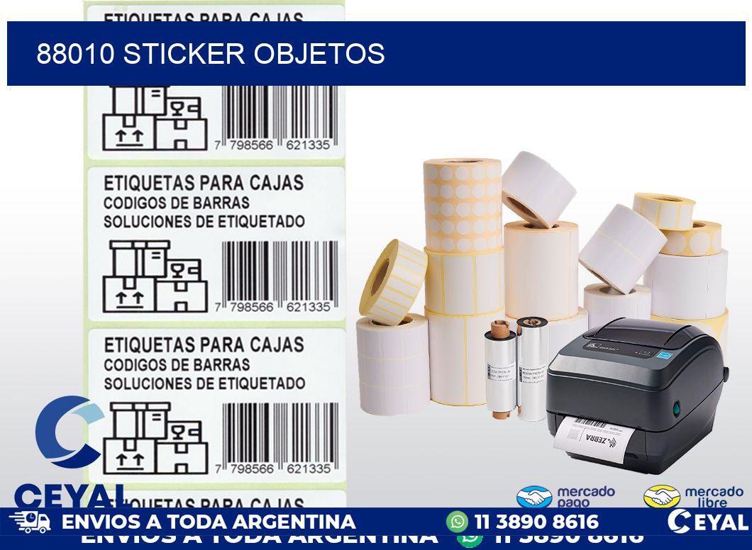 88010 STICKER OBJETOS