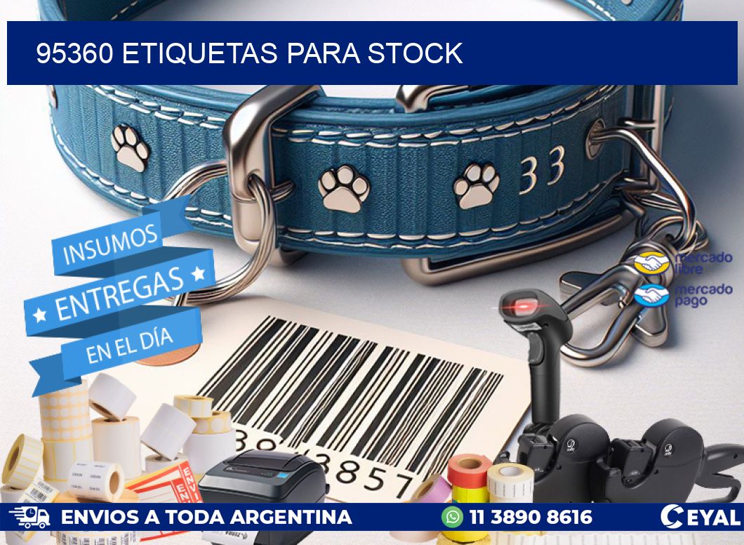 95360 ETIQUETAS PARA STOCK