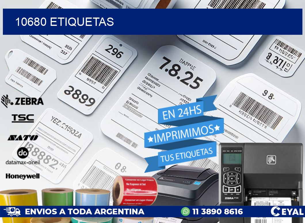 10680 ETIQUETAS