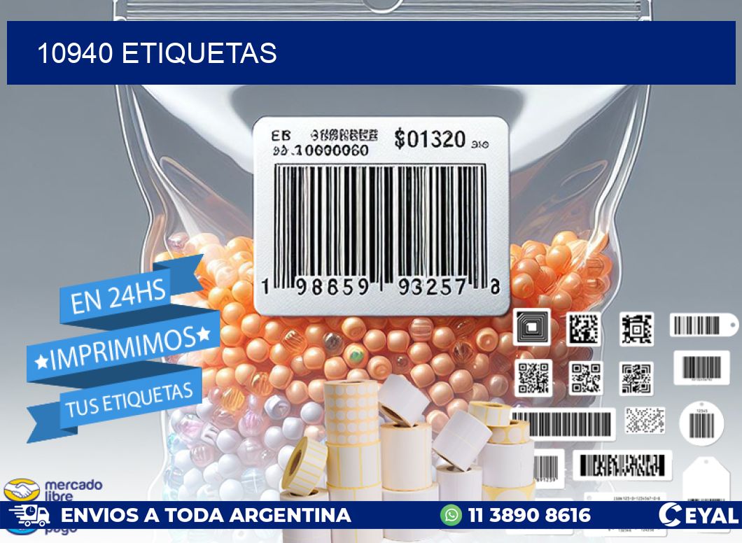 10940 ETIQUETAS