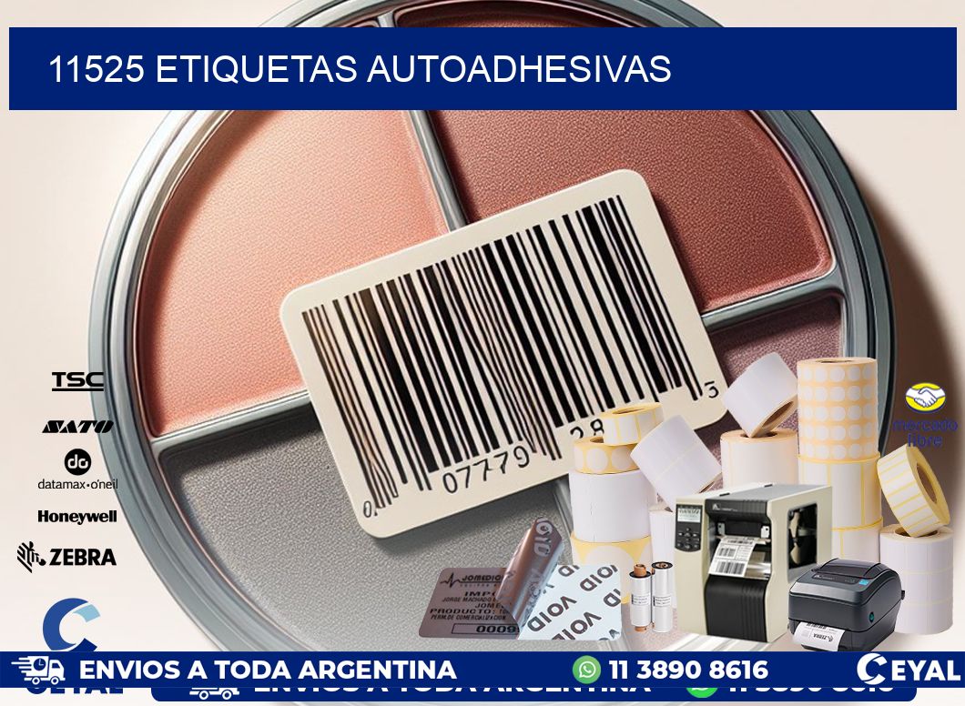 11525 ETIQUETAS AUTOADHESIVAS