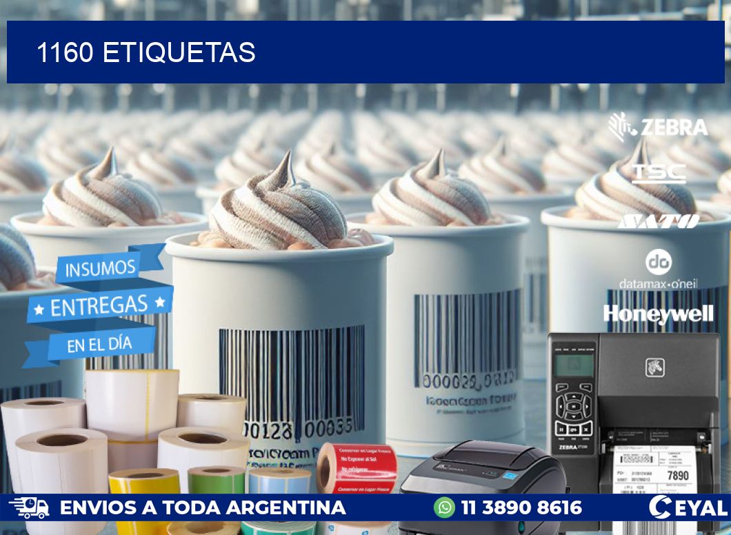 1160 ETIQUETAS