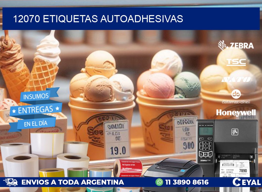 12070 ETIQUETAS AUTOADHESIVAS