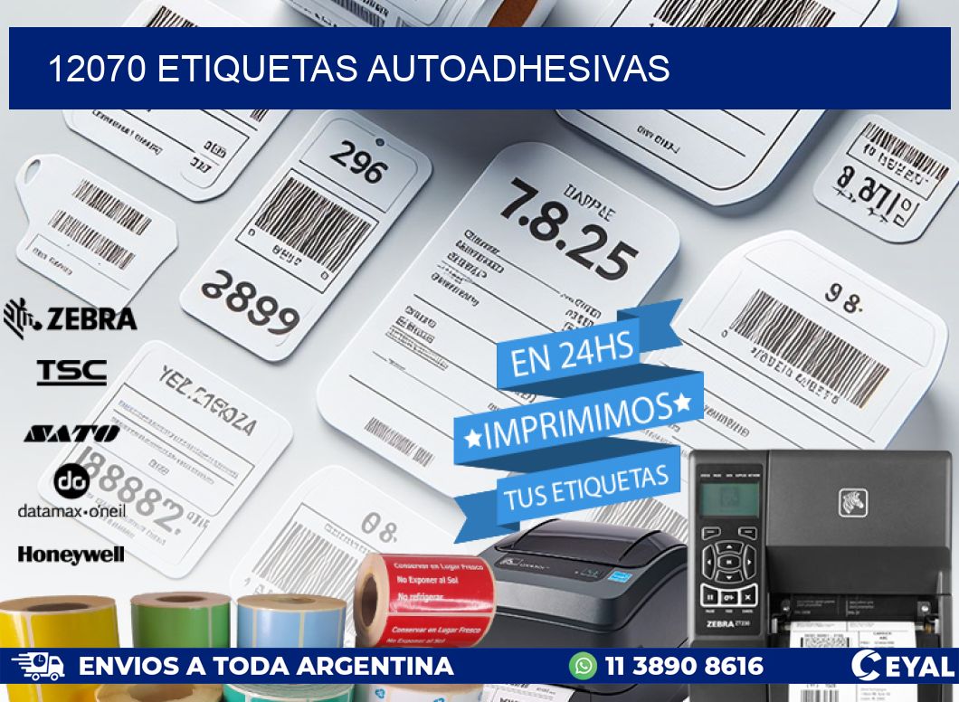 12070 ETIQUETAS AUTOADHESIVAS