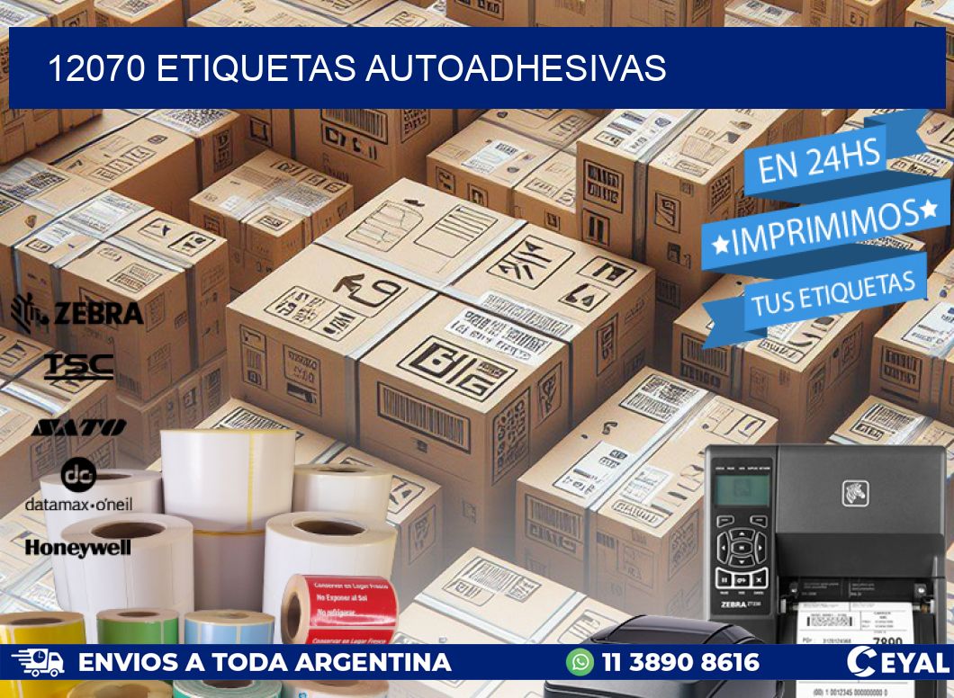 12070 ETIQUETAS AUTOADHESIVAS