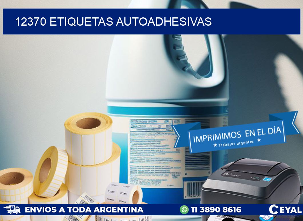 12370 ETIQUETAS AUTOADHESIVAS