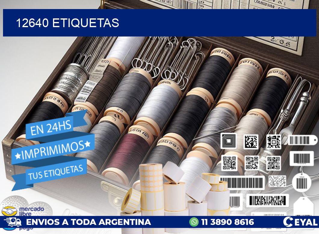 12640 ETIQUETAS