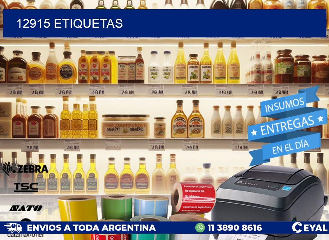 12915 ETIQUETAS