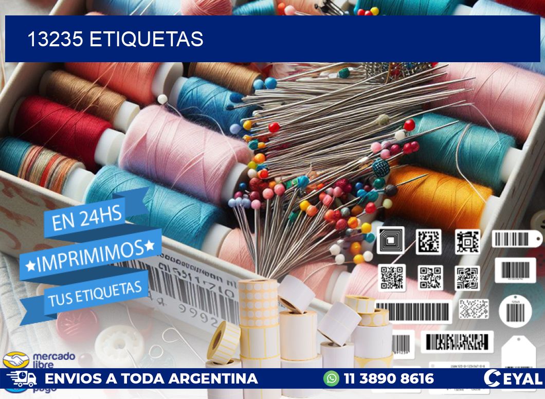 13235 ETIQUETAS