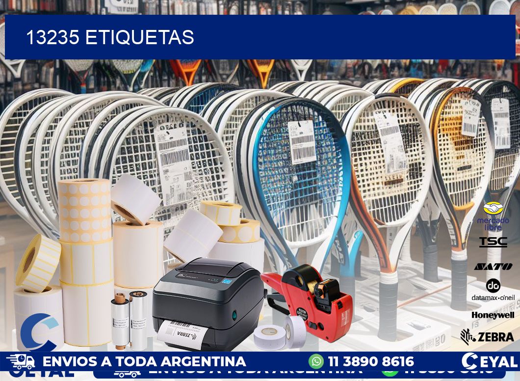 13235 ETIQUETAS