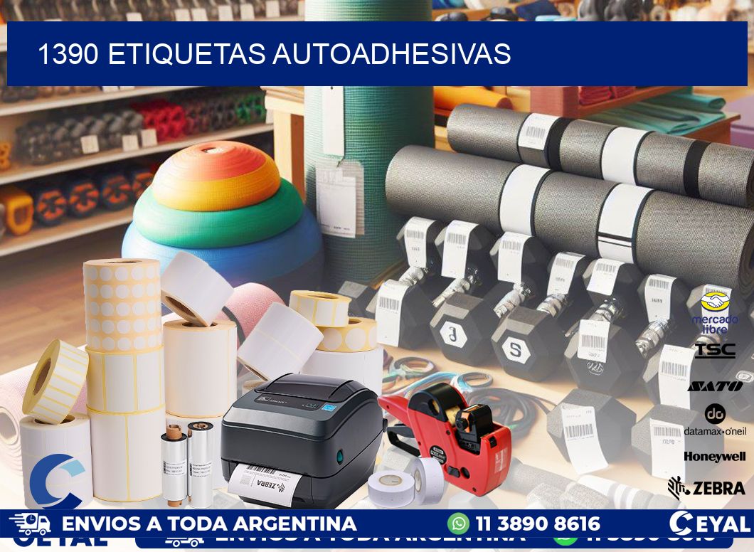1390 ETIQUETAS AUTOADHESIVAS