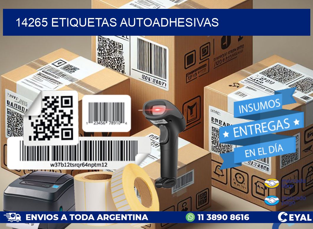 14265 ETIQUETAS AUTOADHESIVAS