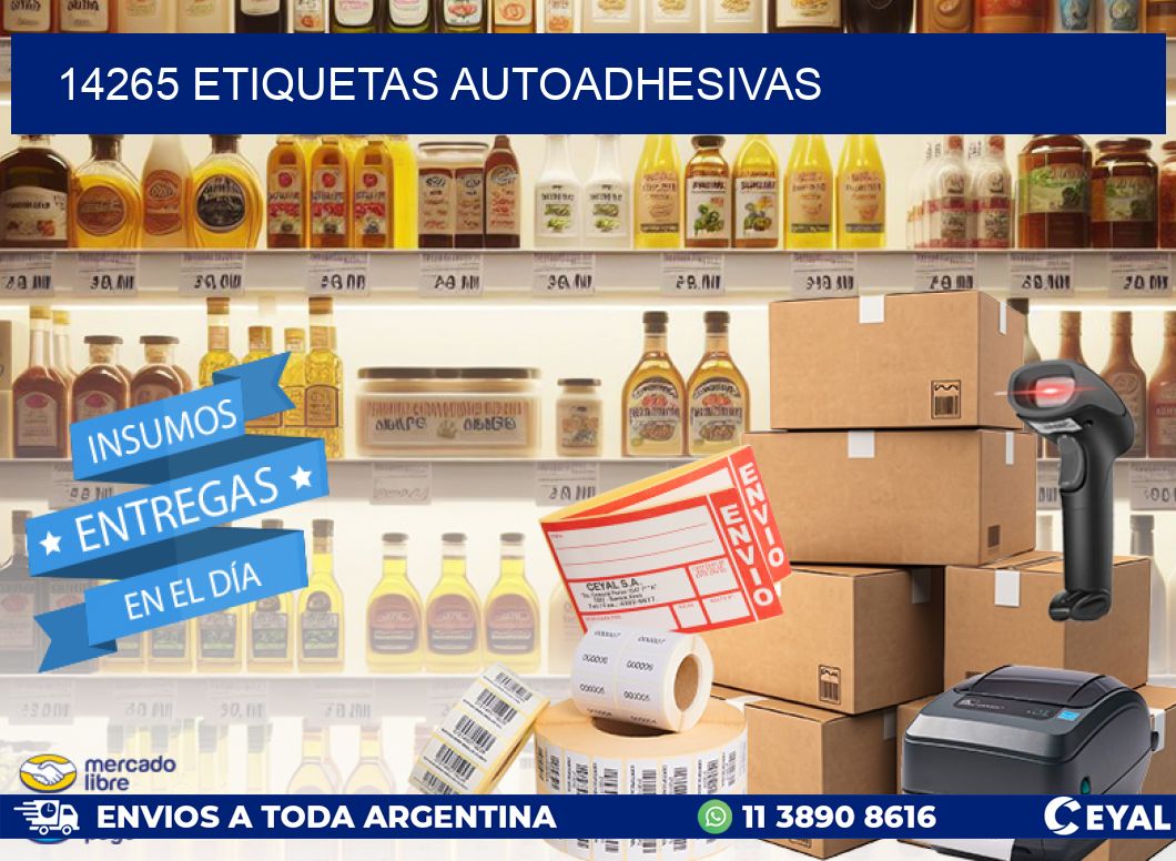 14265 ETIQUETAS AUTOADHESIVAS