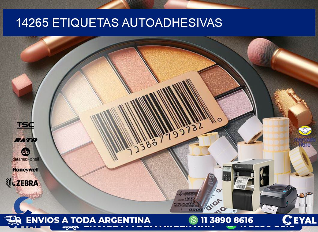 14265 ETIQUETAS AUTOADHESIVAS