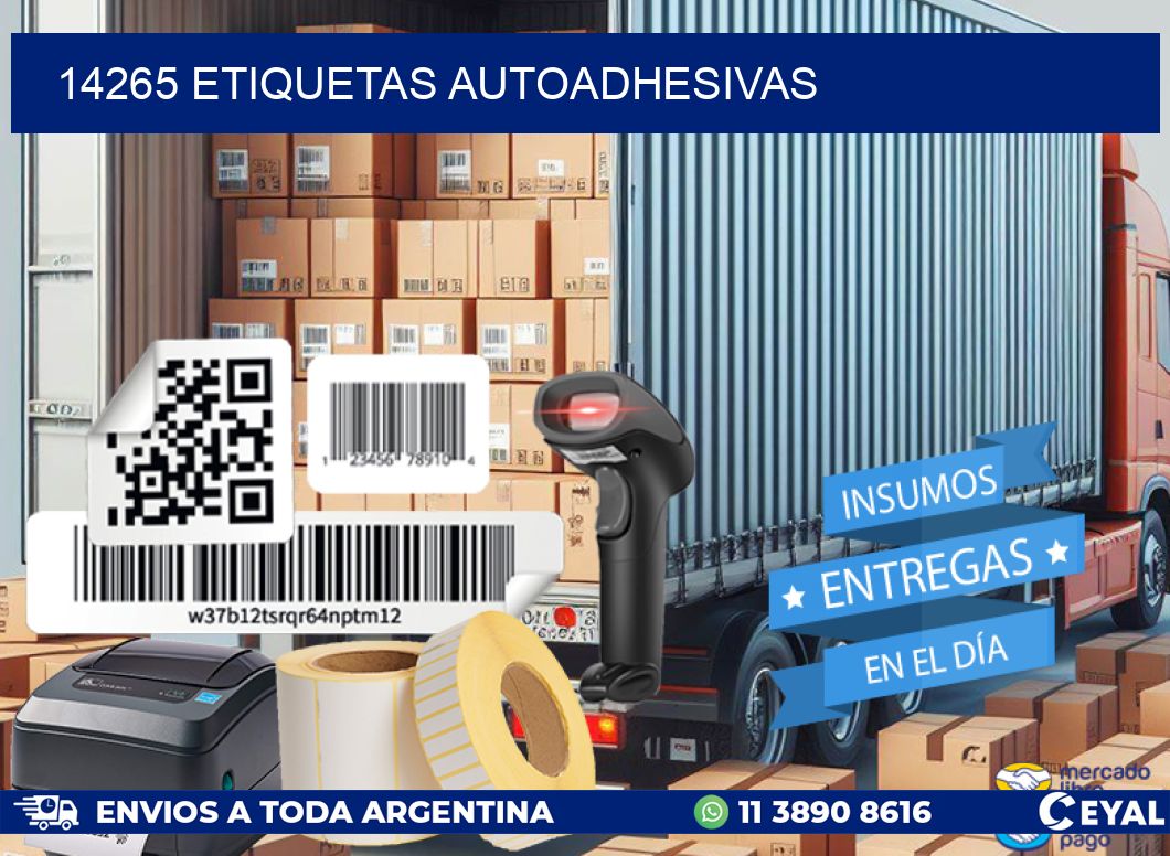 14265 ETIQUETAS AUTOADHESIVAS