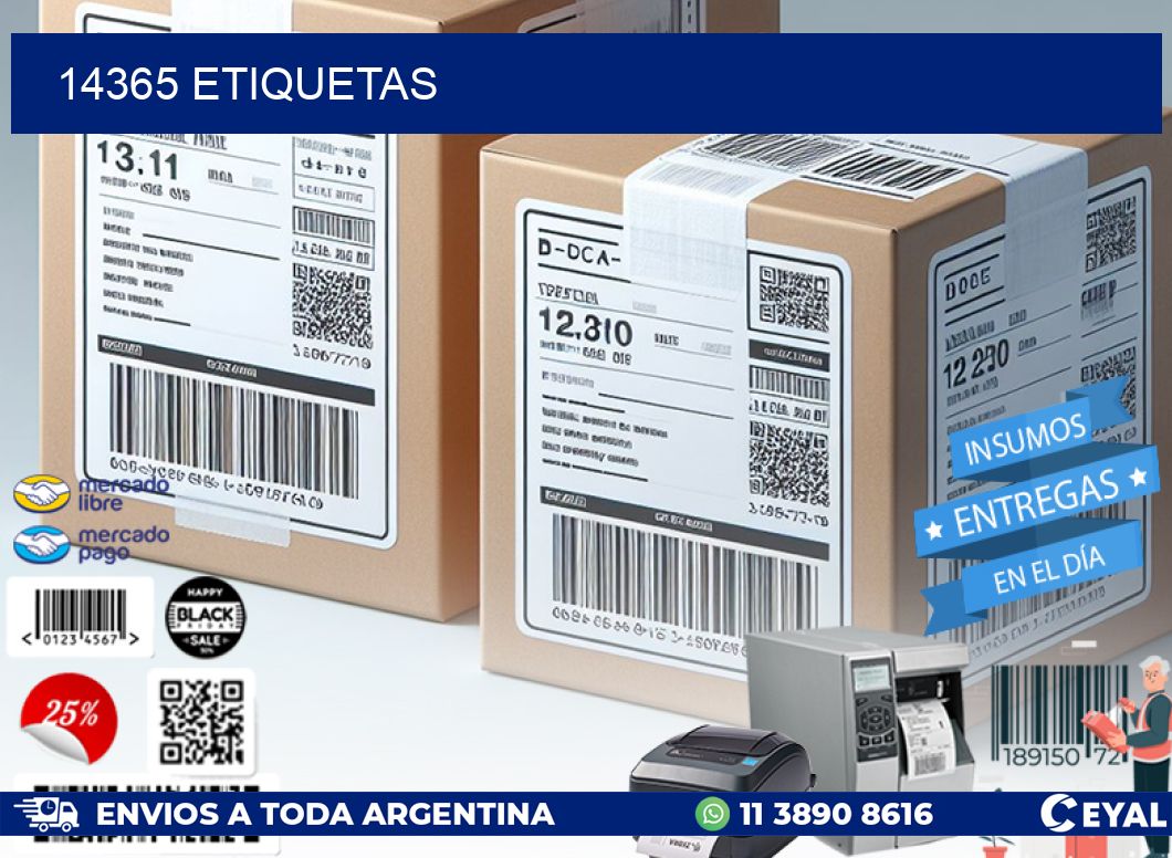 14365 ETIQUETAS