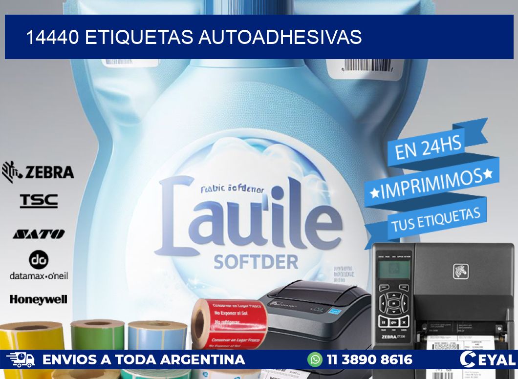 14440 ETIQUETAS AUTOADHESIVAS