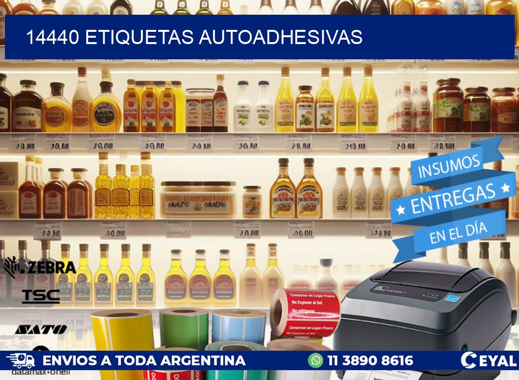 14440 ETIQUETAS AUTOADHESIVAS