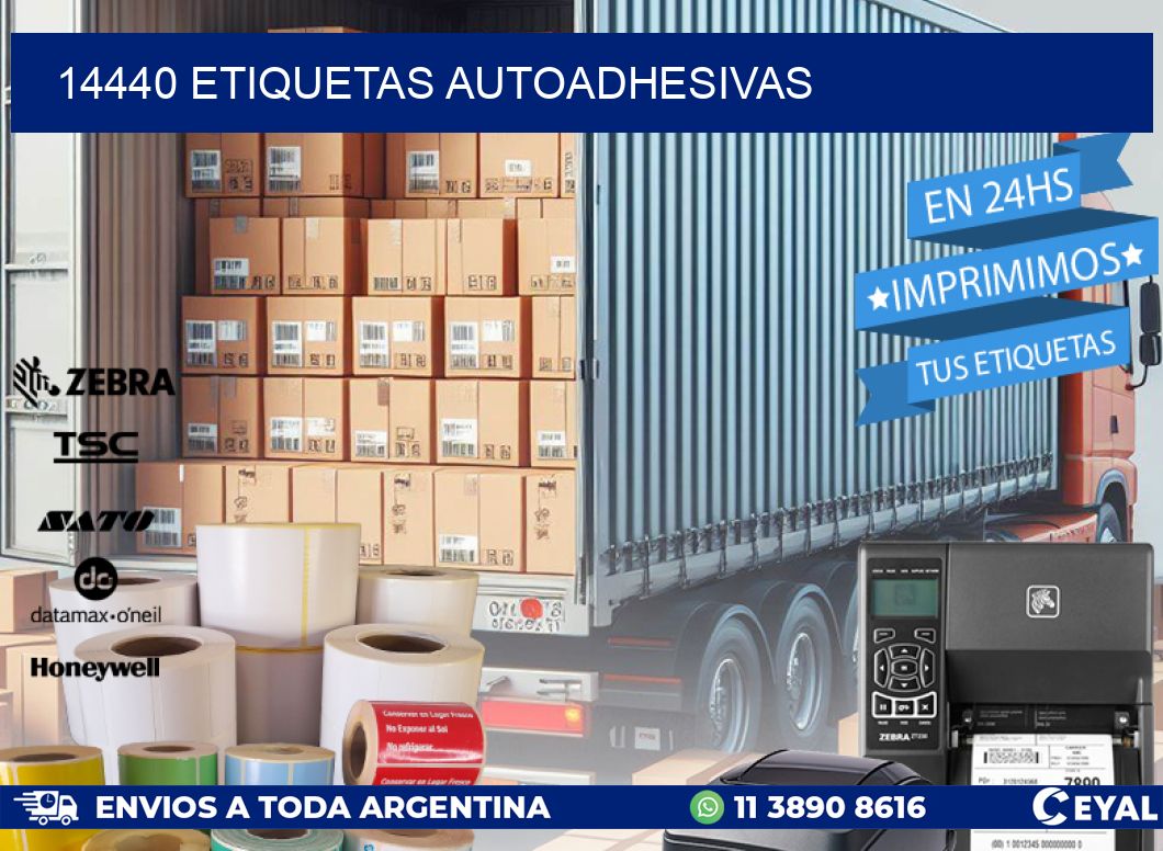 14440 ETIQUETAS AUTOADHESIVAS