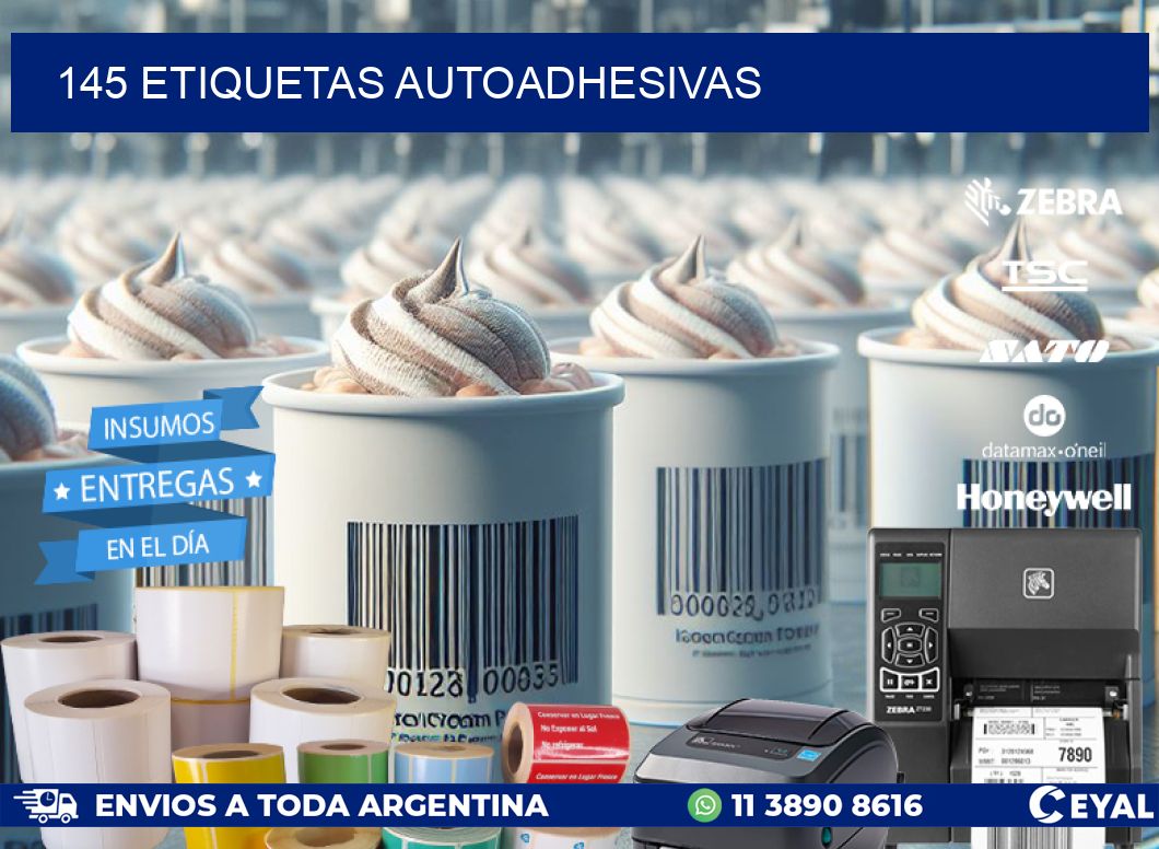 145 ETIQUETAS AUTOADHESIVAS