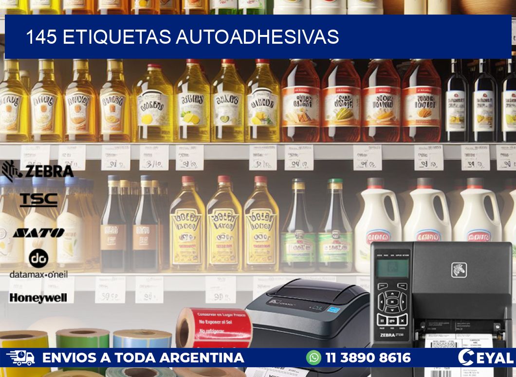 145 ETIQUETAS AUTOADHESIVAS
