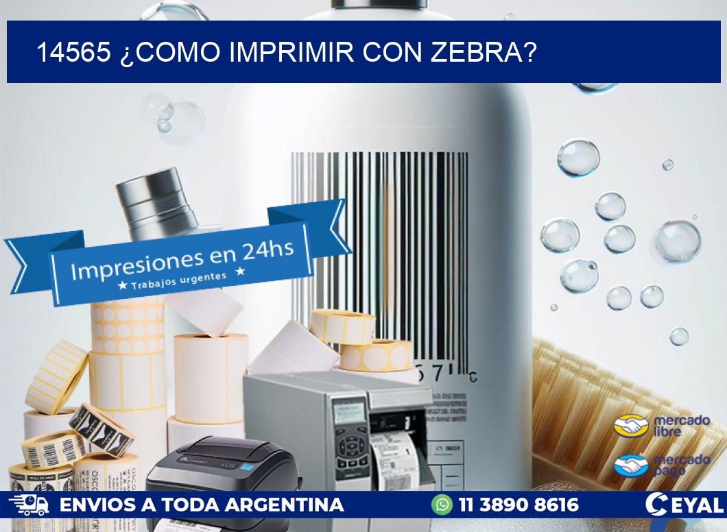 14565 ¿COMO IMPRIMIR CON ZEBRA?