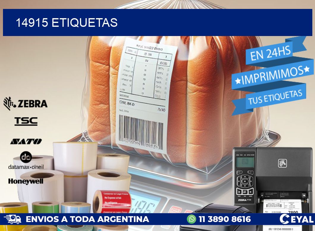 14915 ETIQUETAS
