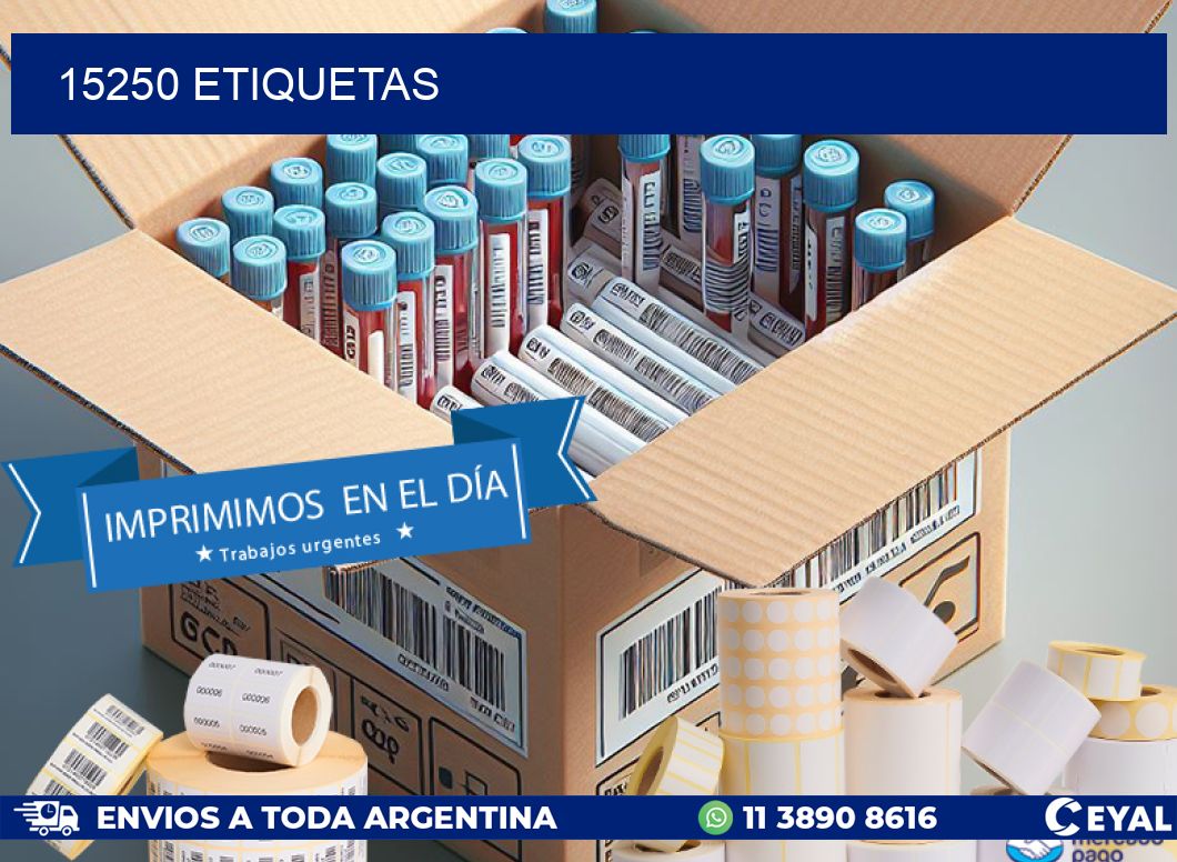 15250 ETIQUETAS