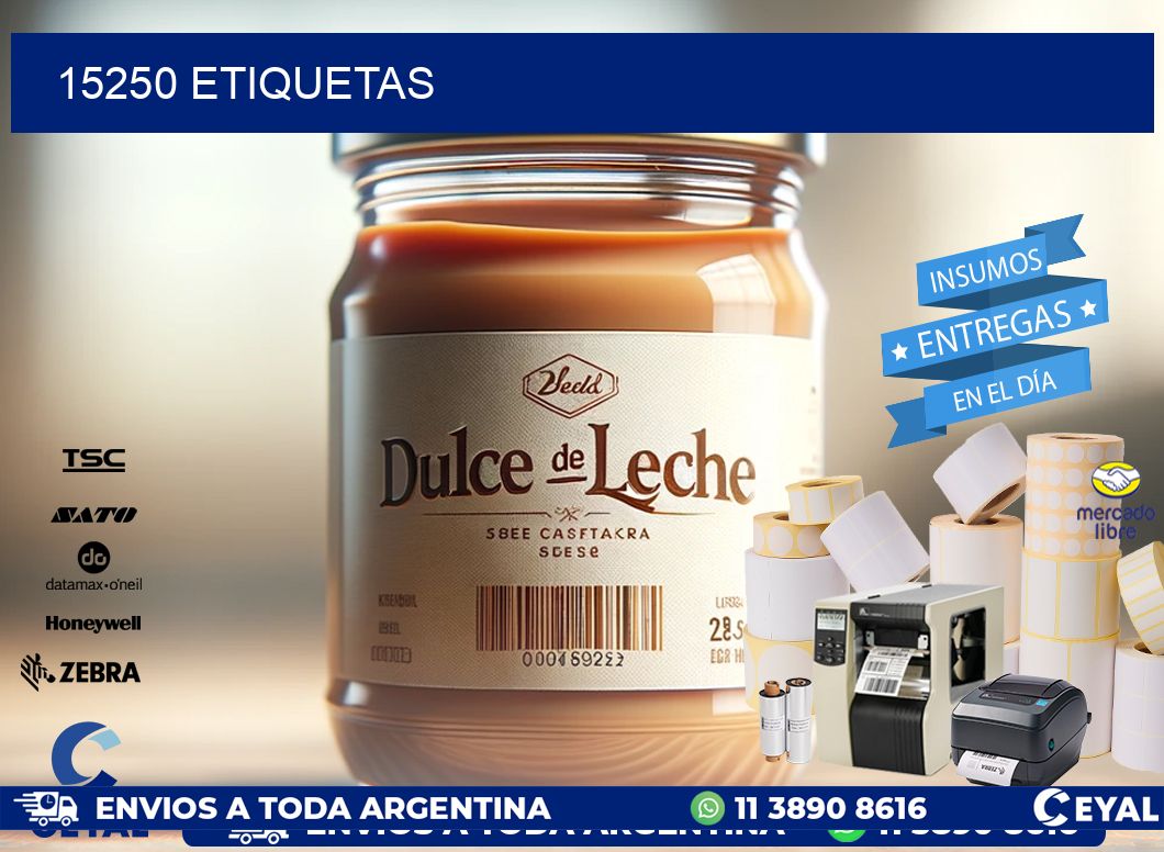 15250 ETIQUETAS