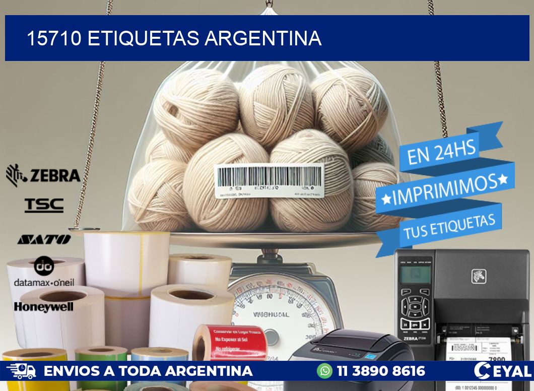 15710 ETIQUETAS ARGENTINA