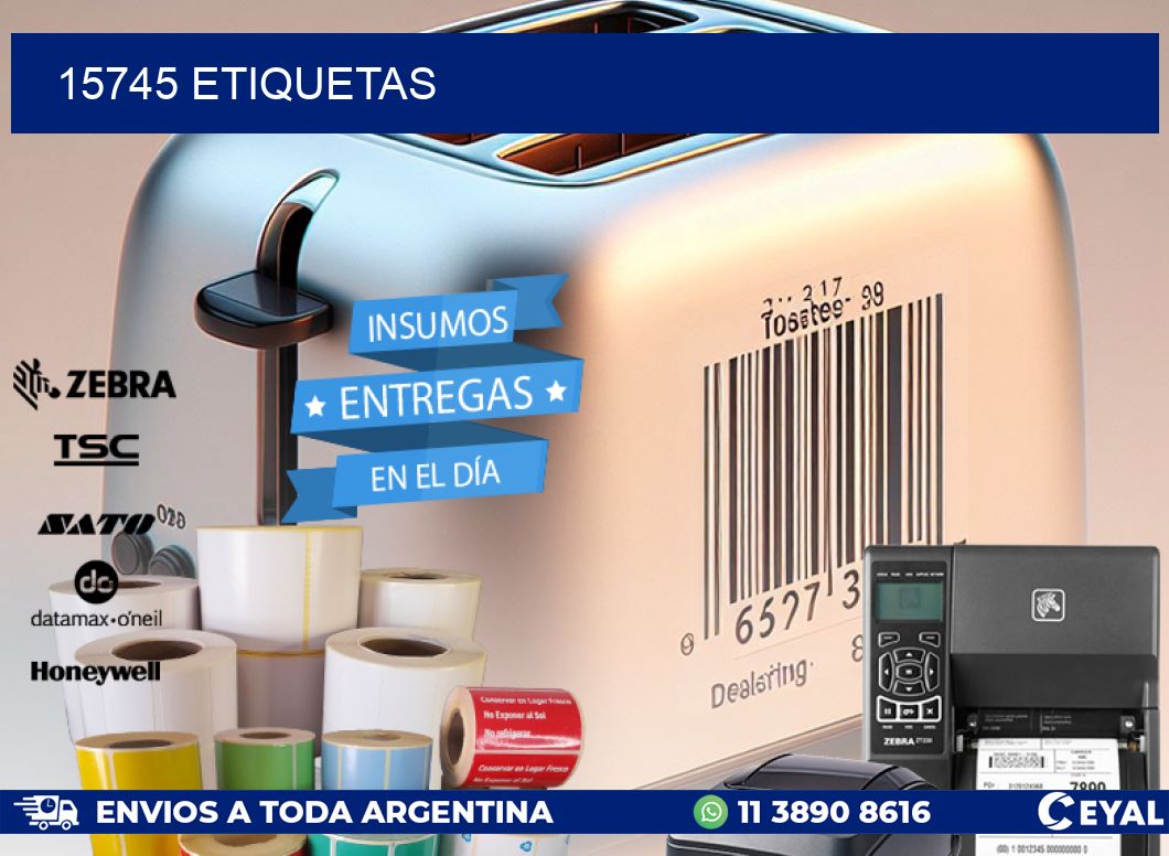 15745 ETIQUETAS