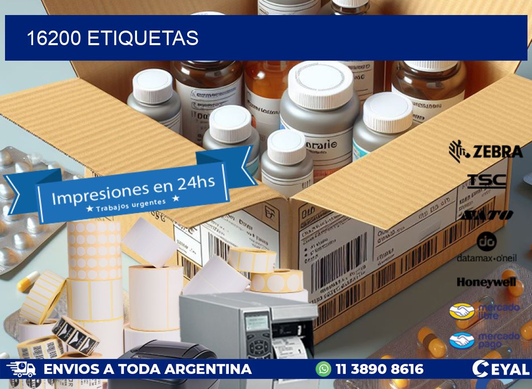 16200 ETIQUETAS