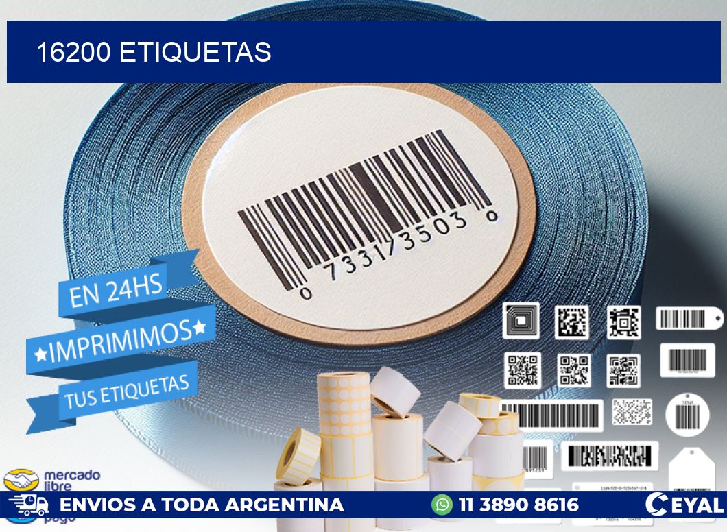 16200 ETIQUETAS