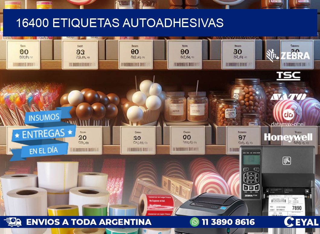 16400 ETIQUETAS AUTOADHESIVAS