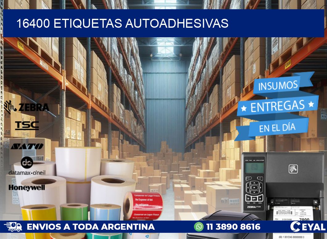 16400 ETIQUETAS AUTOADHESIVAS