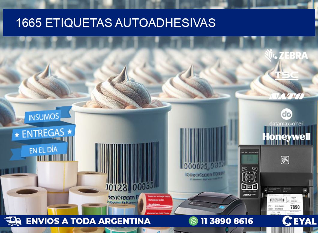 1665 ETIQUETAS AUTOADHESIVAS