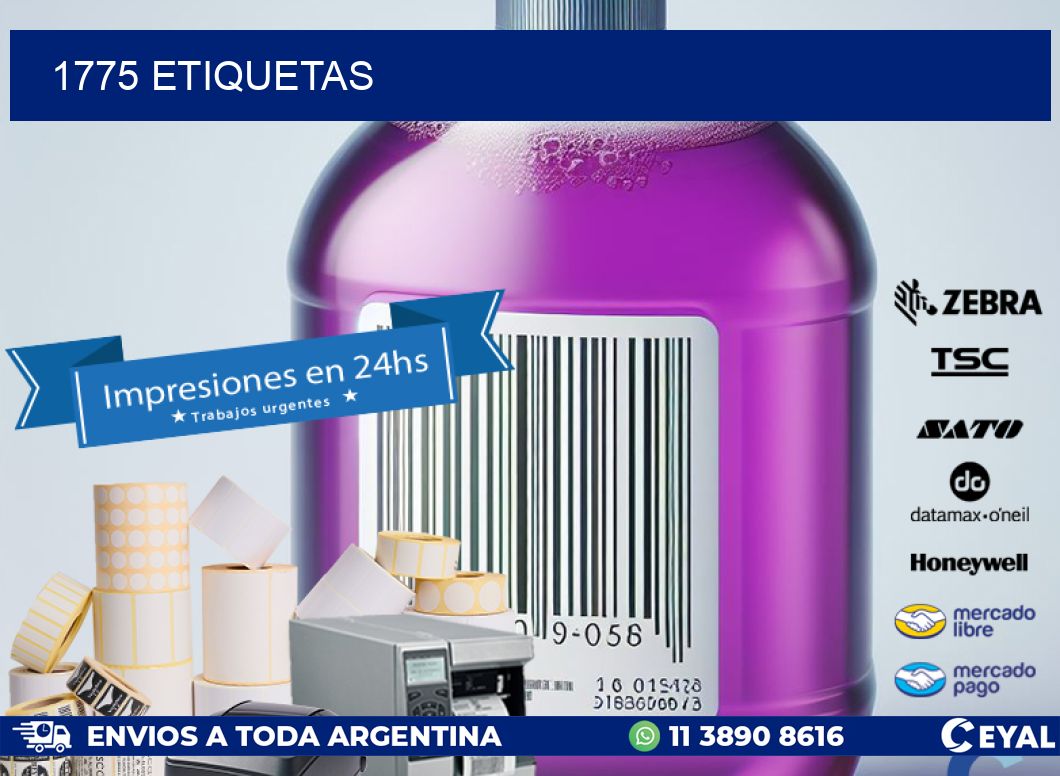1775 ETIQUETAS