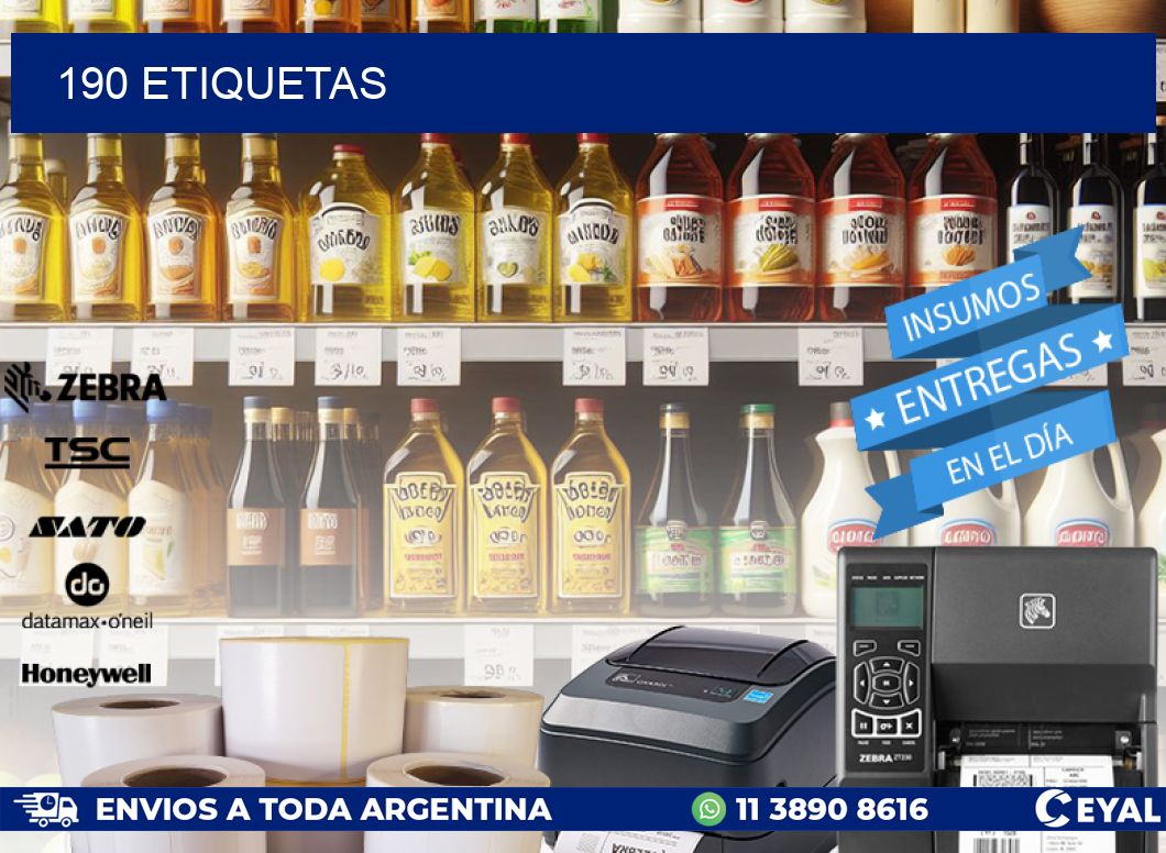 190 ETIQUETAS