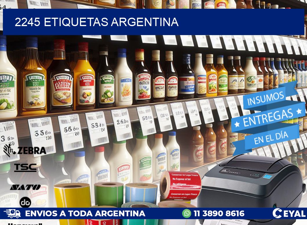 2245 ETIQUETAS ARGENTINA