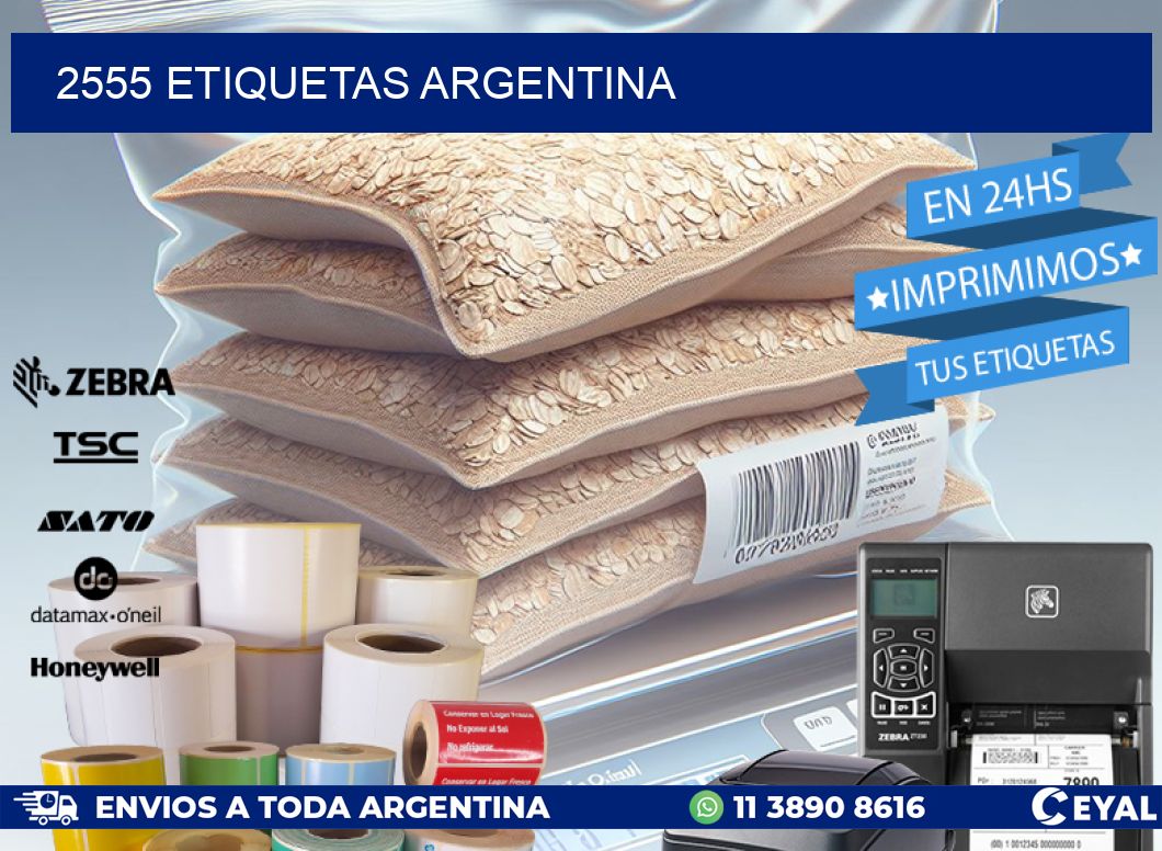 2555 ETIQUETAS ARGENTINA