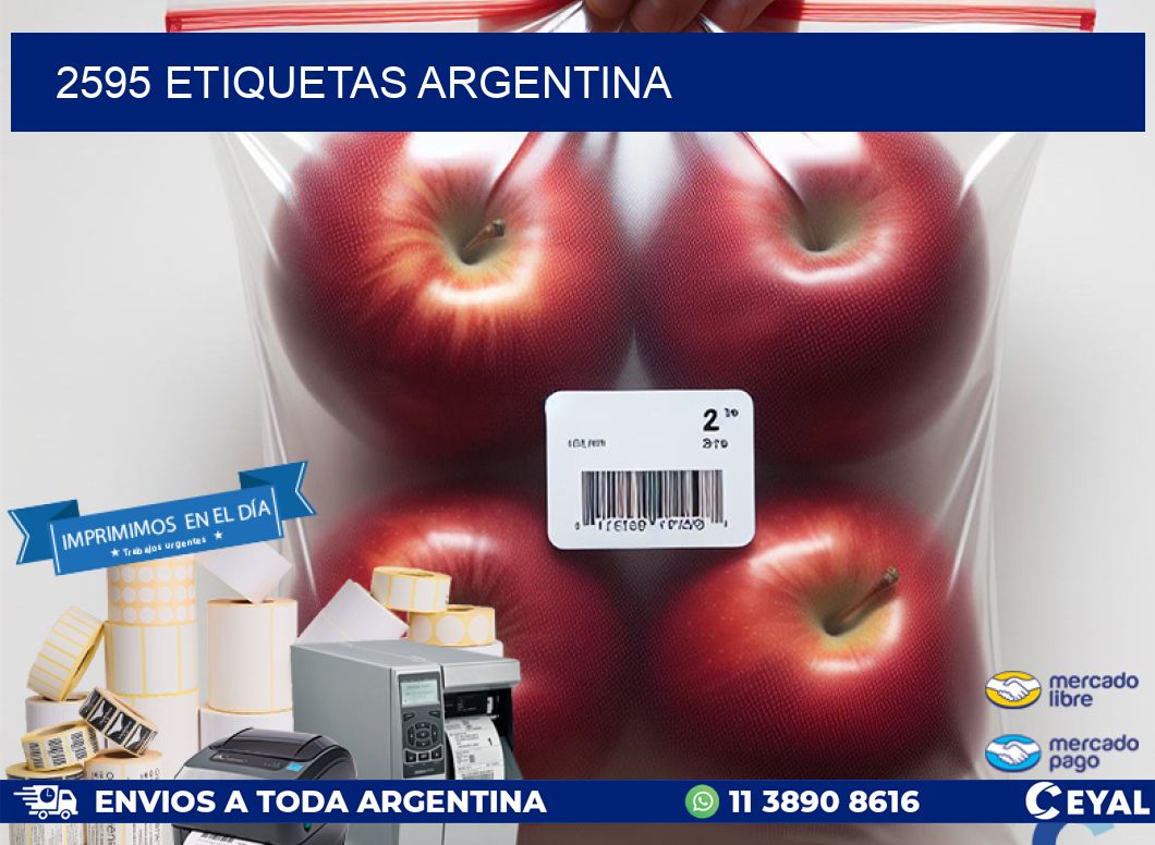 2595 ETIQUETAS ARGENTINA