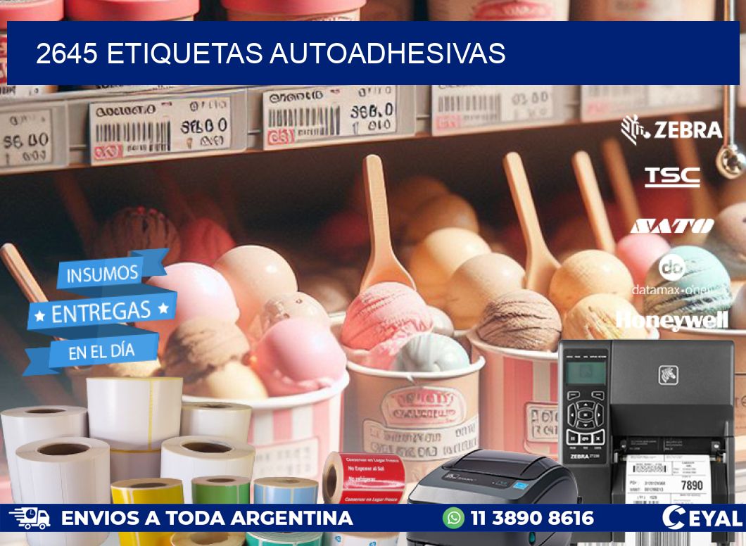 2645 ETIQUETAS AUTOADHESIVAS