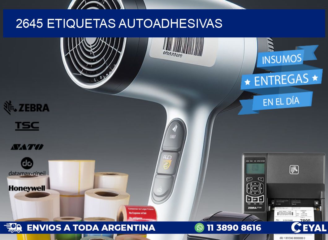 2645 ETIQUETAS AUTOADHESIVAS