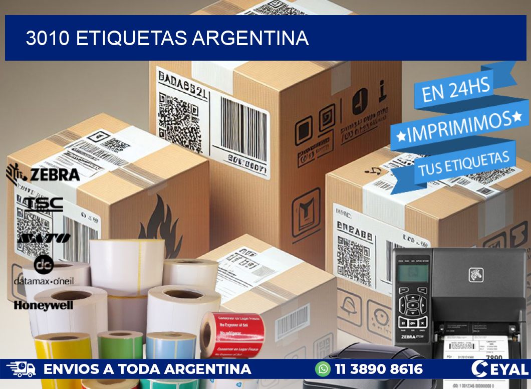 3010 ETIQUETAS ARGENTINA
