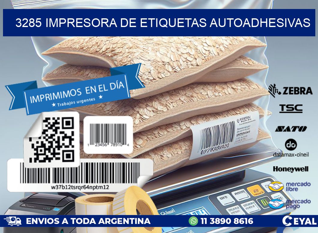 3285 IMPRESORA DE ETIQUETAS AUTOADHESIVAS