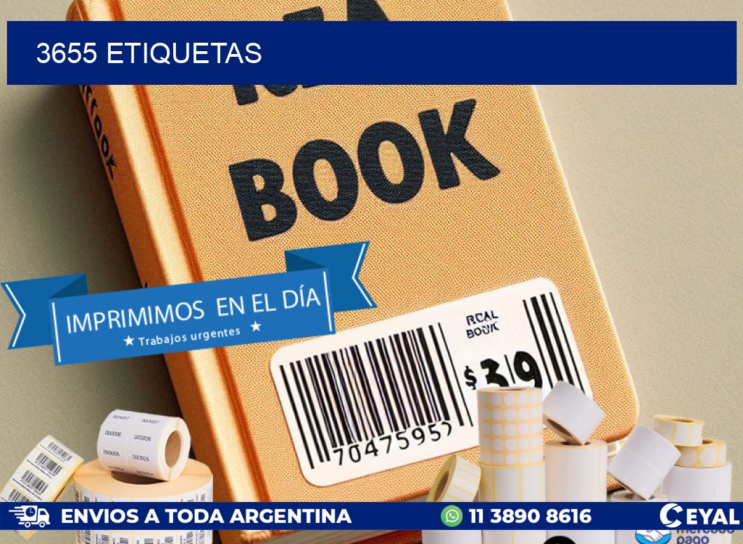 3655 ETIQUETAS