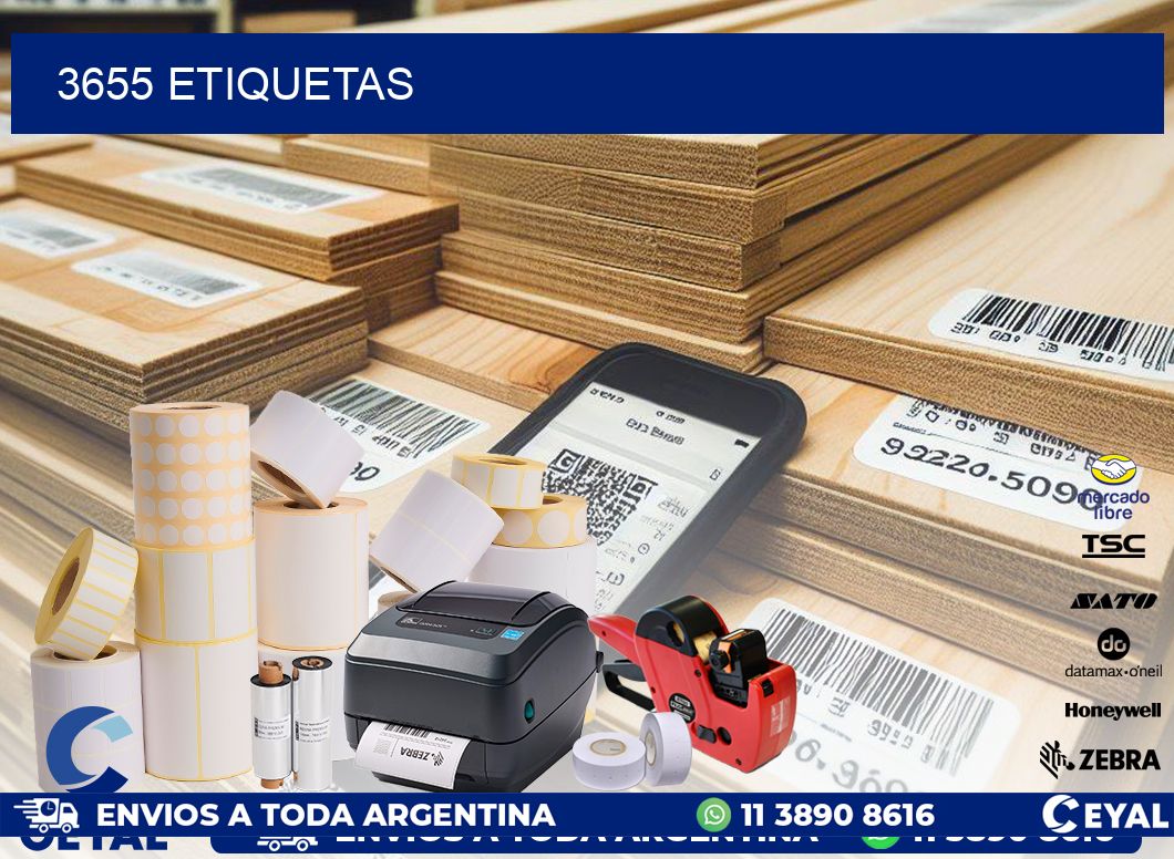 3655 ETIQUETAS